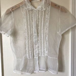 Vintage Lace Blouse